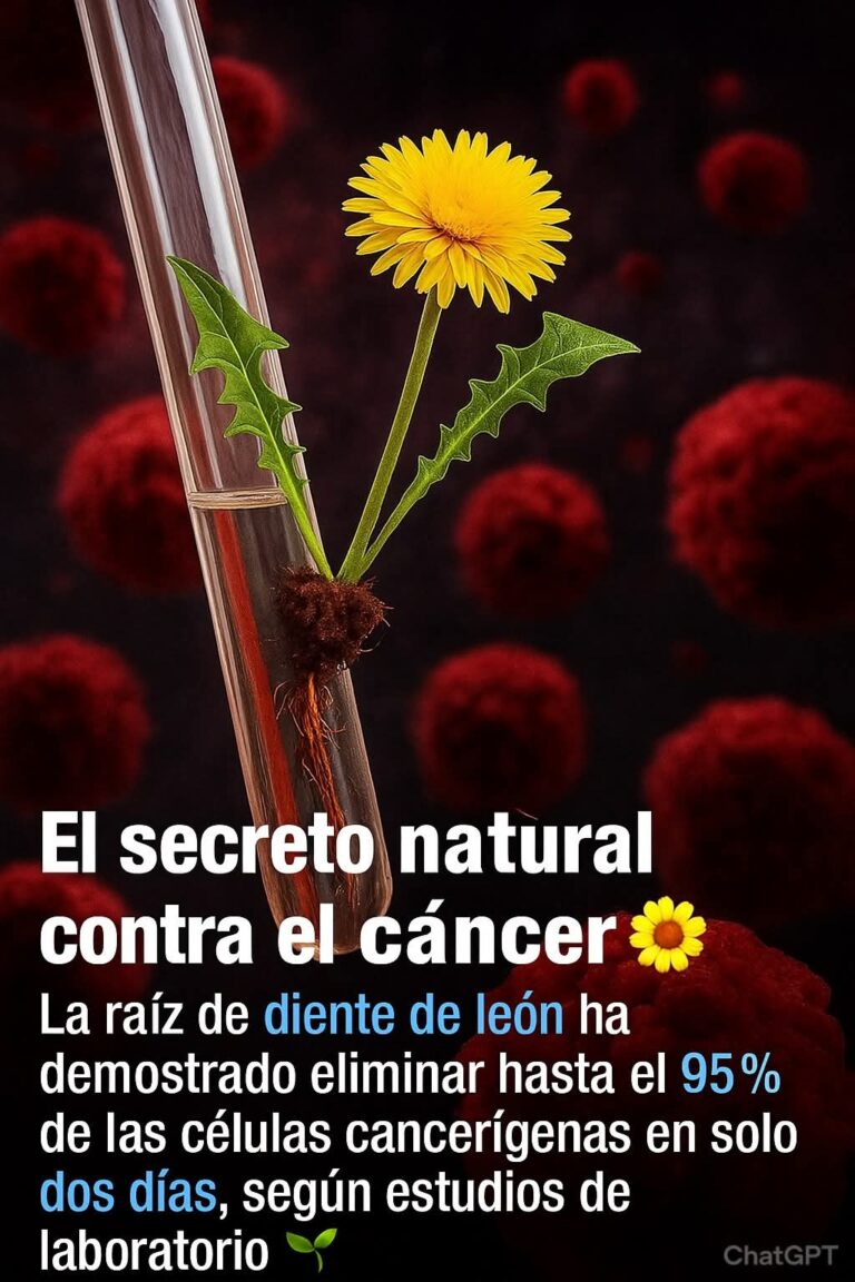 ¿El diente de león podría ayudar a combatir el cáncer en 48 horas?