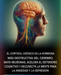 “Cuando el estrés toma el control: la verdad oculta sobre el cortisol y tu cerebro”