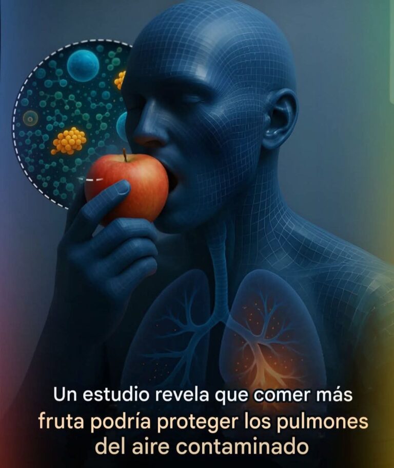 "Estudio revela que un mayor consumo de fruta mejora la función pulmonar en ambientes contaminados"
