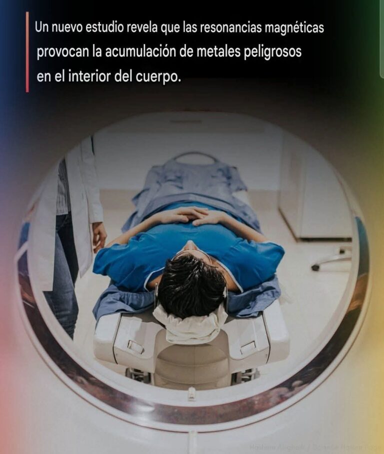 “Descubren que una sola resonancia puede generar nanopartículas tóxicas en el organismo”