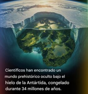 El Continente Perdido Bajo el Hielo: Un Paisaje Oculto de 34 Millones de Años en la Antártida