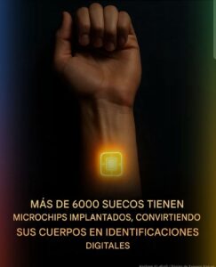 La era del cuerpo-clave: Suecia y la adopción de microchips subcutáneos