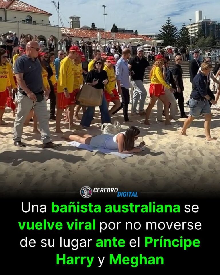 Cuando la fama no importa: la mujer que ignoró a Prince Harry y Meghan Markle en plena playa