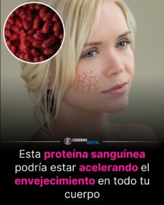 “No es solo el tiempo: descubren la proteína que acelera el envejecimiento desde dentro”