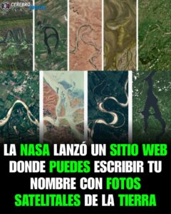 TU NOMBRE DESDE EL ESPACIO: LA NASA CONVIERTE IMÁGENES SATELITALES EN UNA EXPERIENCIA INTERACTIVA GLOBAL