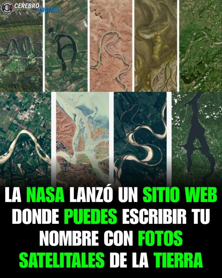 TU NOMBRE DESDE EL ESPACIO: LA NASA CONVIERTE IMÁGENES SATELITALES EN UNA EXPERIENCIA INTERACTIVA GLOBAL